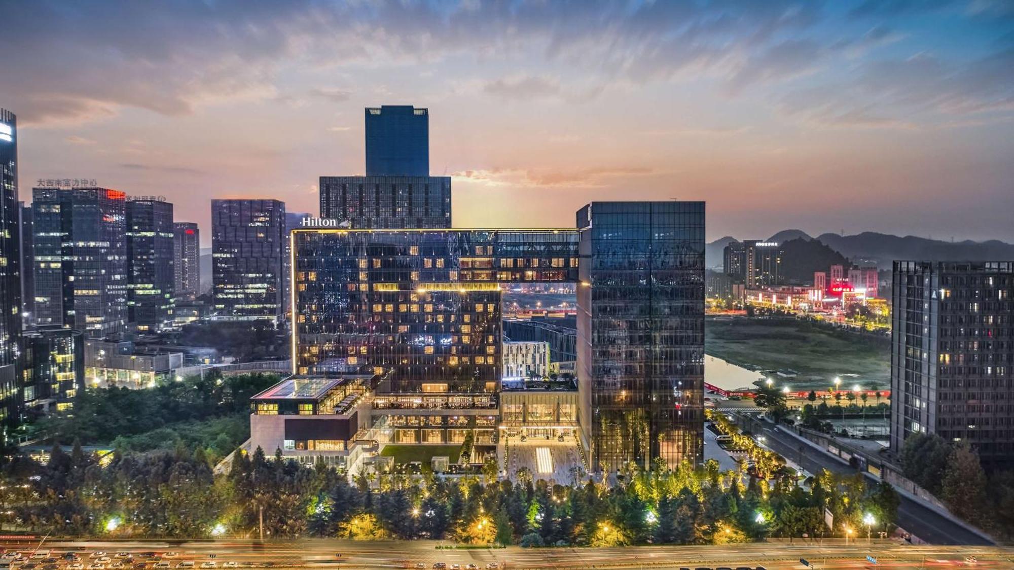 Hilton Guiyang Hotell Guiyang  Eksteriør bilde